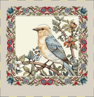Калъфка за възглавница 45x45 см – Кокошка с пиленца