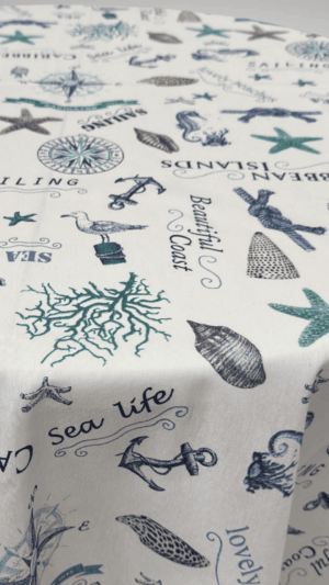 Покривка за маса - Море - Sea Life Raya Grande - azul