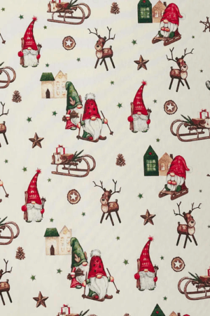 Коледна покривка за маса - Brave